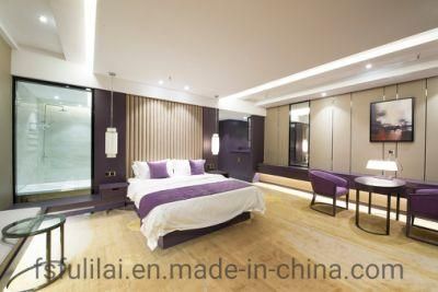 Custom Made Modern Commercial Wooden Hotel Bedroom Living Room Furniture for 5 Star Hospitality Apartment