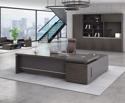 Wood Office Furniture Modern Large Executive Desk