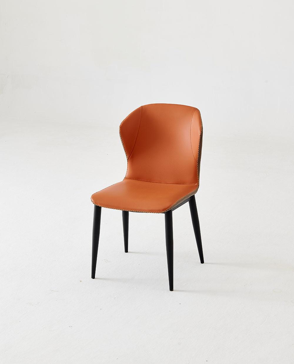 Home Office Hotel Restaurant Furniture Orange Dining Chair