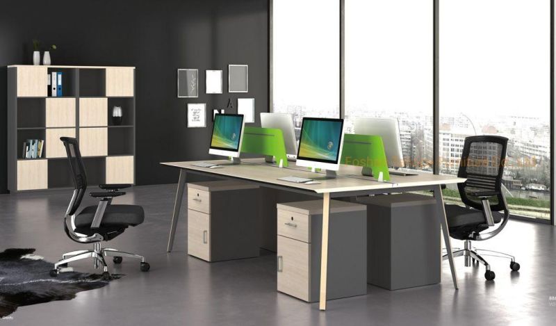 Office Project Interior Modular Call Center Wooden Computer Workstation Desk Furniture