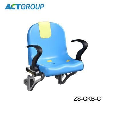 Big Size Polypropylene Plastic Solid Stadium Chair Seat, Bleacher Seats