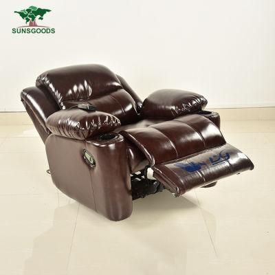 Electric Recliner Chair Leather Recliner Armchairs Sofa Set Furniture Living Room Modern Sofas