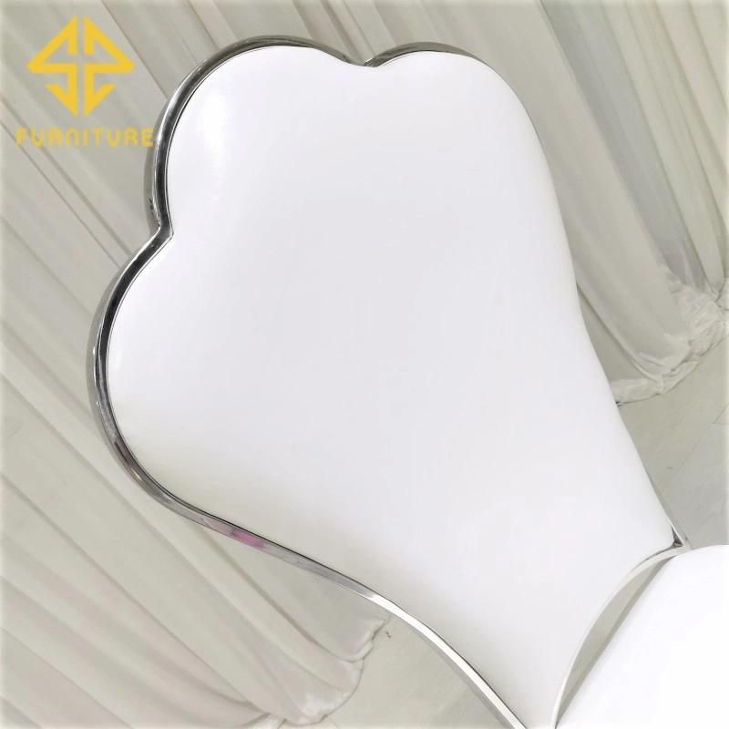 American Style Hot Sale Stainless Steel Dining Chair Hotel Furniture Wedding Events Chairs