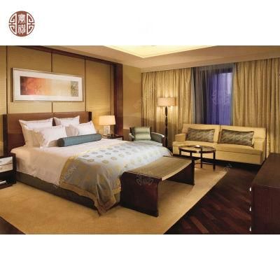 Luxury Modern Style Wood Bedroom Set of Hotel Furniture for Sale