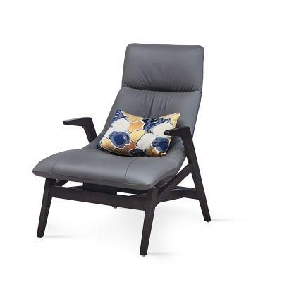 Hot Sale Armchair Leather PU Lounge Art Discussion Fabric Leisure Sofa Chair for Lounge Office Living Room