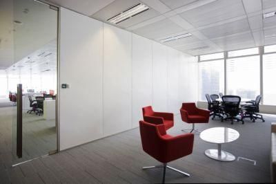 Office Cubicles Glass Wall Partition MDF Office Half Glass Partition Wall