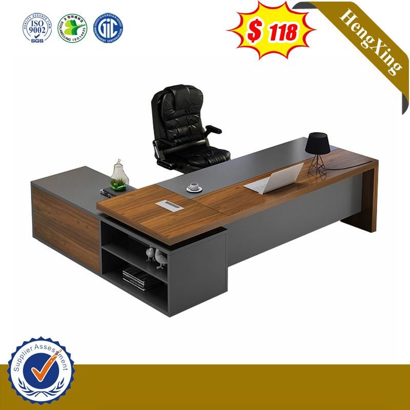 Boss President Solid Wood Executive Desk Modern Office Furniture