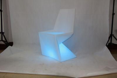 Modern Outdoor Furniture Plastic LED Sofa