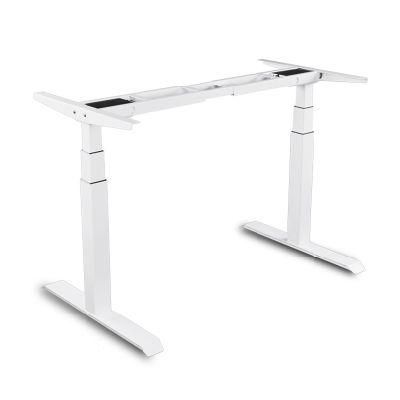 Silent 38-45 Decibel 140kg Load Weight Dual Motor Height Adjustable Desk