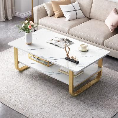 Nordic Modern Minimalist Living Room Small Coffee Table, Household Marble Furniture 0013