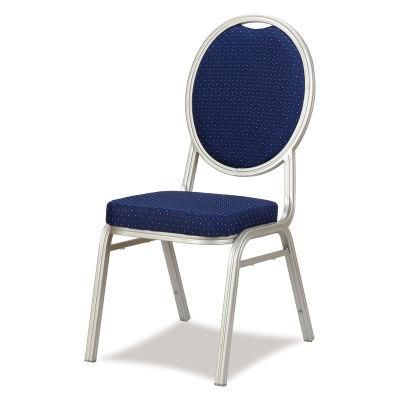 Top Furniture Foshan Factory New Design Hotel Stacking Aluminium Banquet Chair