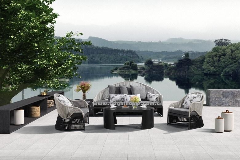 Chinese Modern Aluminium Garden Home Hotel Patio Resort Leisure Outdoor Sofa Furniture