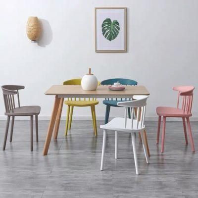 4 Chairs Modern Fiber Glass Top Dining Table Set Dining Table Chairs