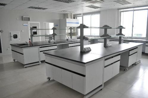 C-Frame Modern Wood and Steel Laboratory Furniture Processed by German Facility Jh-Wf039