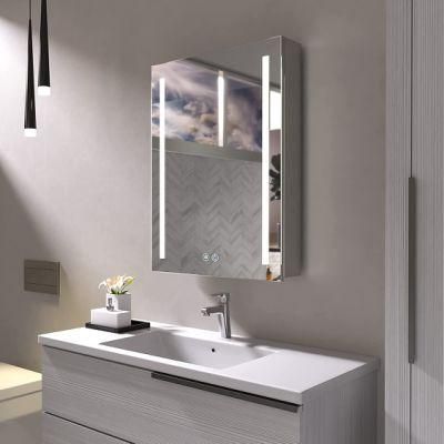 2022 New Frameless Bathroom Aluminum Mirror Wall Bathroom Cabinet Medicine Cabinet
