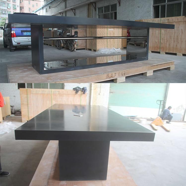 Latest Office Product Wholesales Black Hotel Rectangular Shaped Korian Conference Table