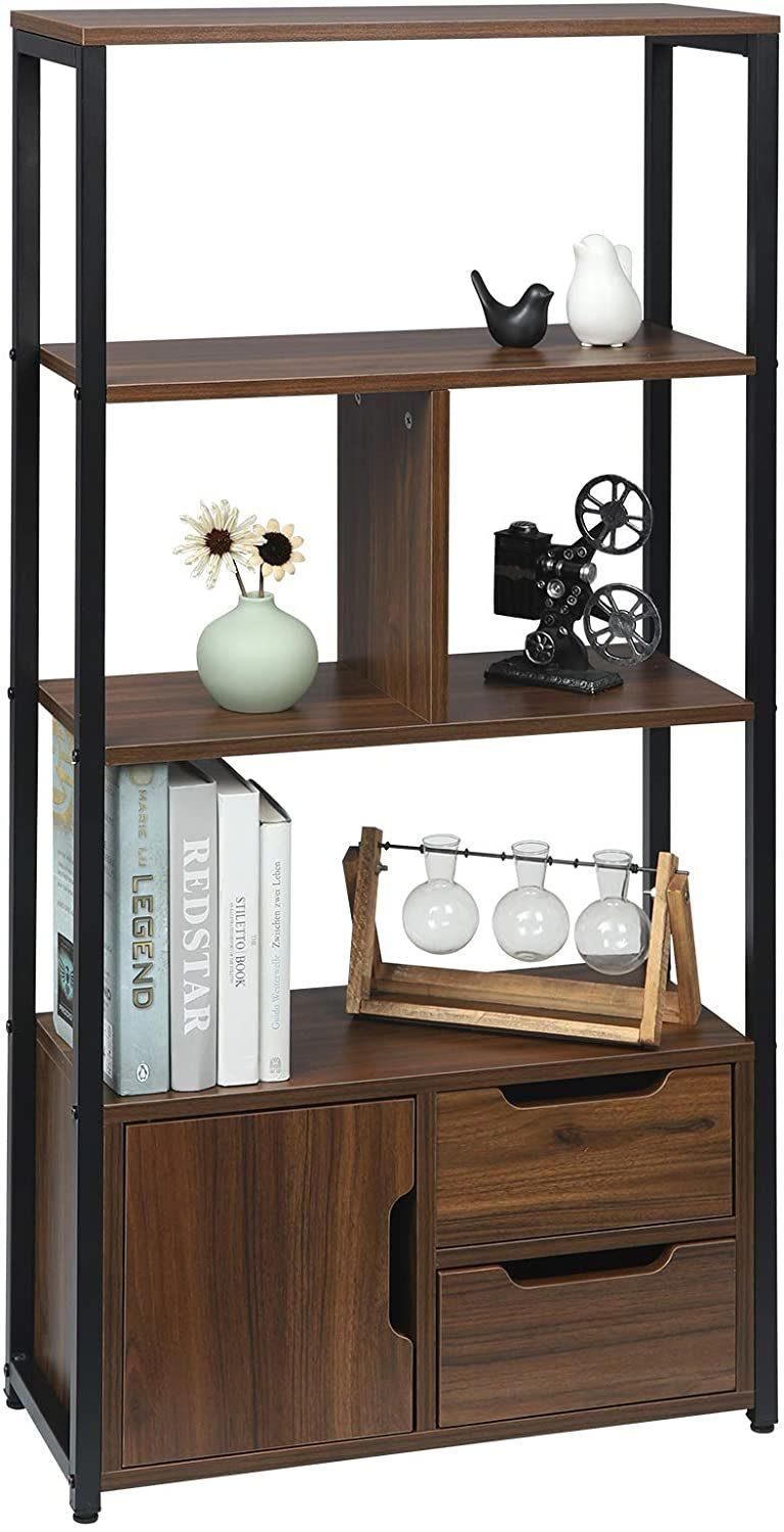 Wooden Corner Bookcase Triangle Bookcase Furniture Cube Storage Unit Wooden Corner Bookcase