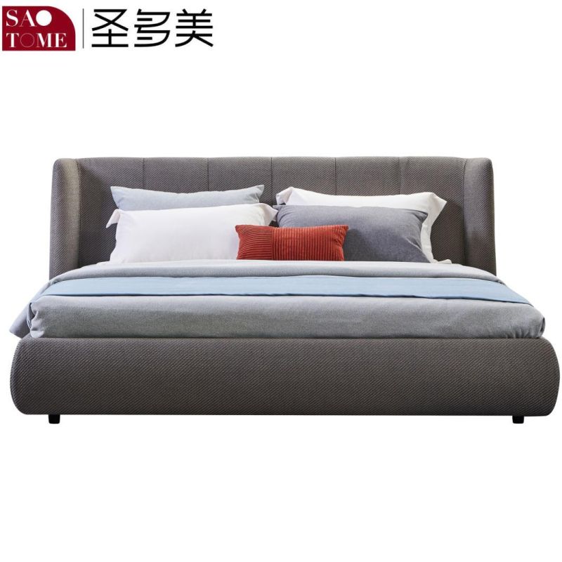 Modern Luxury Hotel Bedroom Furniture 1.8m Cloth King Bed