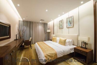 Custom Made Commercial Wooden Hotel Bedroom Living Room Furniture for Apartment