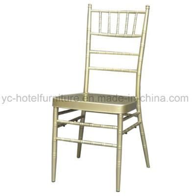 Yc-A21 China Rental Cheap Aluminum Wedding Chiavari Chair