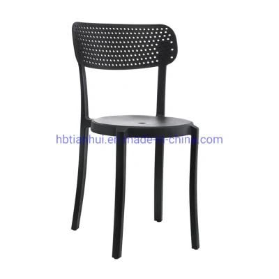 Modern Furniture Hot Sale Design Executive Metal Plastic Stackable Swivel Home Dining Chair