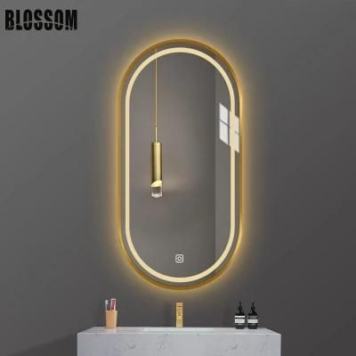Wholesale Bathroom LED Bathroom Mirror Lighted Modern Touch Screen Wall Smart Mirror