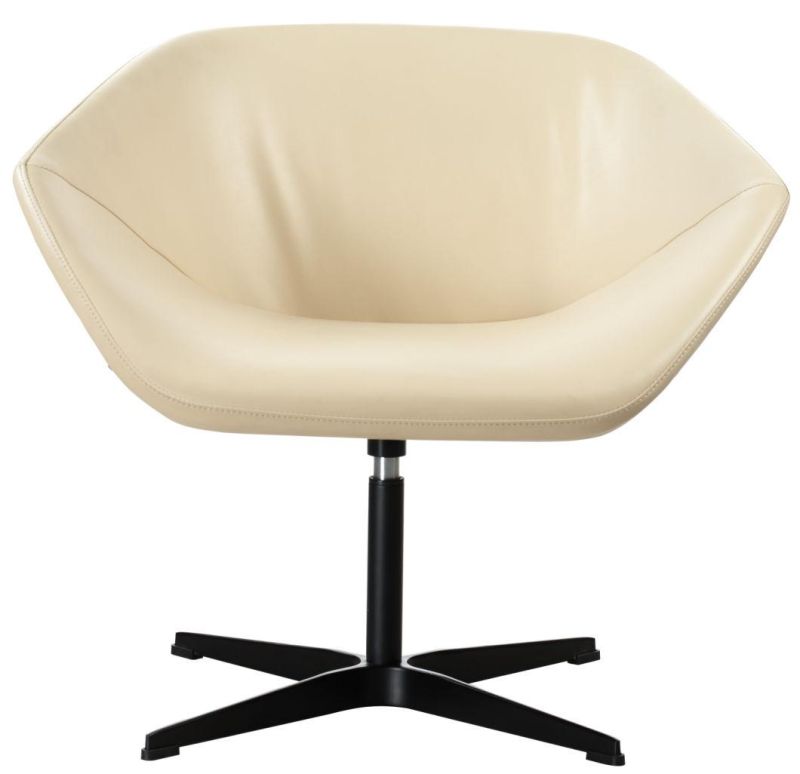 Moulded Foam Soft Upholstery Hotel Revolving Chair