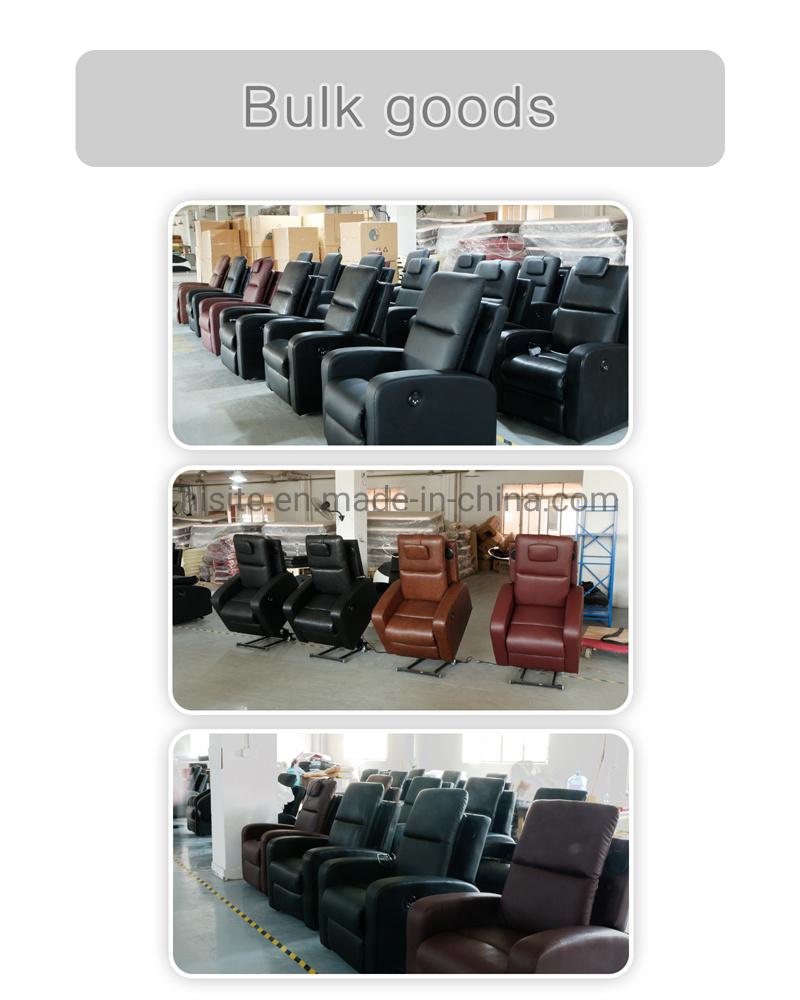 China Suppliers Modern Functional Luxury Genuine Leather Recliner Sofa Set Electric Recliner Sofa Leather Furniture
