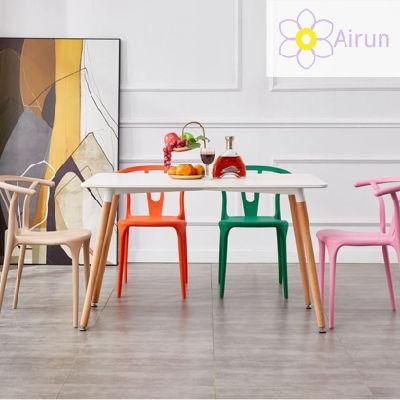 Wholesale Modern Stacking Plastic Chair Home Furniture Coffee Dining Chairs