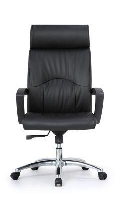 Modern Simple High Back Swivel Big Boss Office Chairs Imported Genuine Leather Executive Swivel Chair