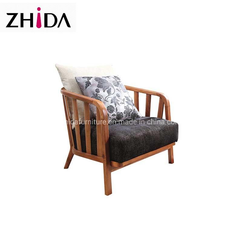 Commercial Furniture Solid Wood Leisure Chair