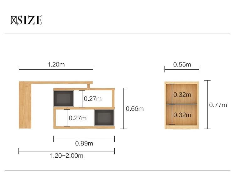 Modern Design Wooden Study Table Set Adjustable Computer Desk Customized