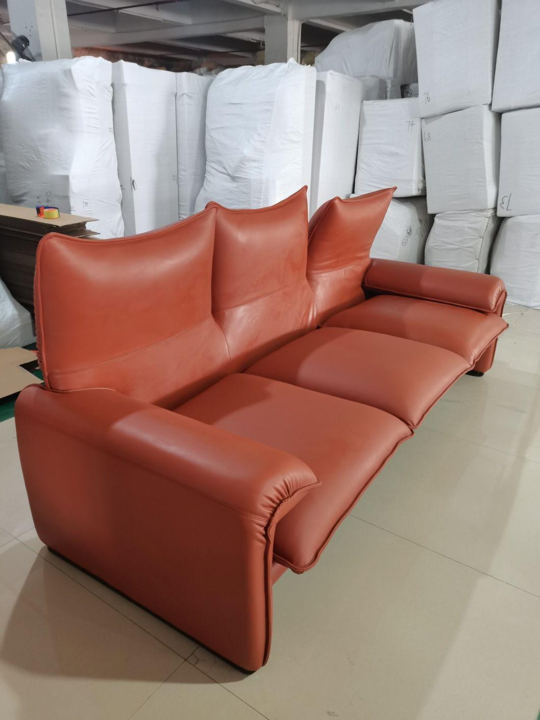 2022 Replica Office Living Room Headrest Armrest Adjustable Cassina Sofa