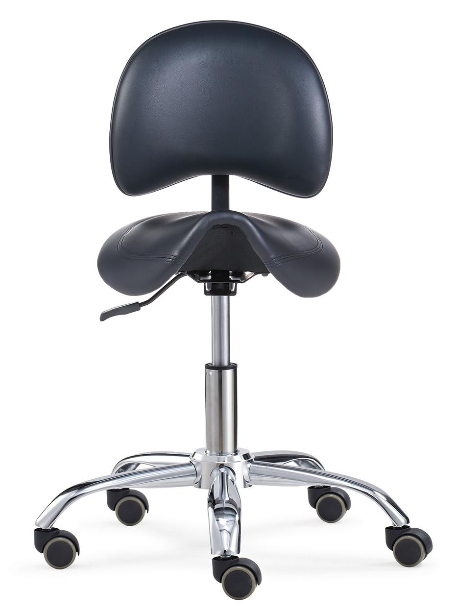 Hot Sell Ergonomic Saddle Stool Office Chair with Adjutable Backrest