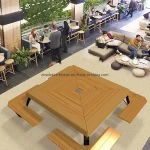 Portable and Exquisite Durable Comfortable Eight Seat Table Desks