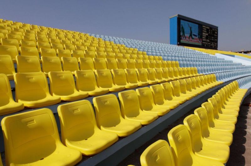 The Cheapest Price and The Best Quality SGS Approval HDPE Plastic UV Proof Stadium Seating Stadium Seat