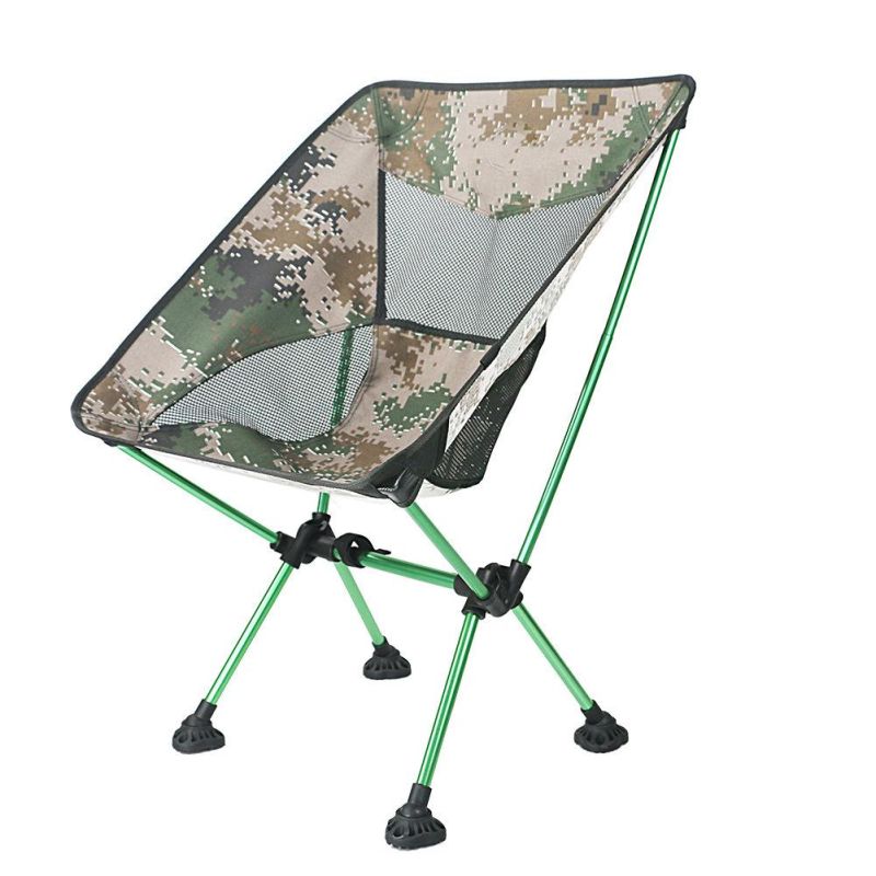 Camping Chair with Big Feet for Sand or Muddy Place