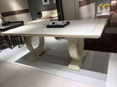 Foshan Furniture Design Wooden Veneer Dining Table