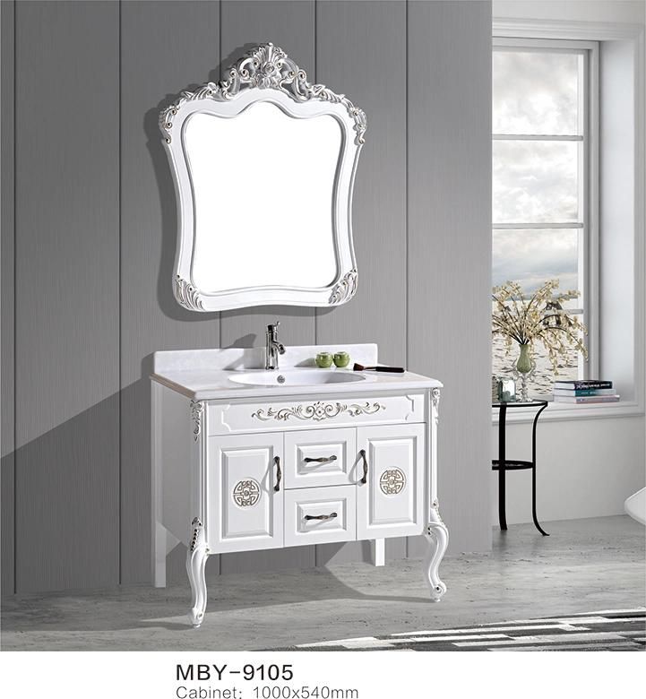 Fashion Design Bathroom Plastic Vanity Cabinet