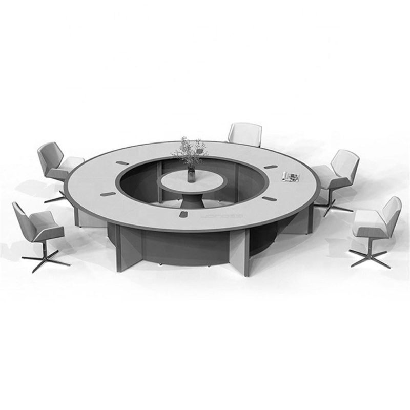 Modern Office Furniture Meeting Hall Room Round Conference Table