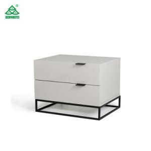 Accept Customize Material and Color Bedside Cabinets E1 MDF for Hotel Bedroom
