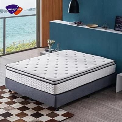 Factory Wholesale Price Luxury Latex Memory Foam Mattresses Fireproof Pocket Spring Mattress