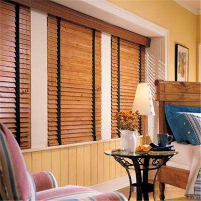 Ready Made 50mm Slat Basswood Venetian Blind