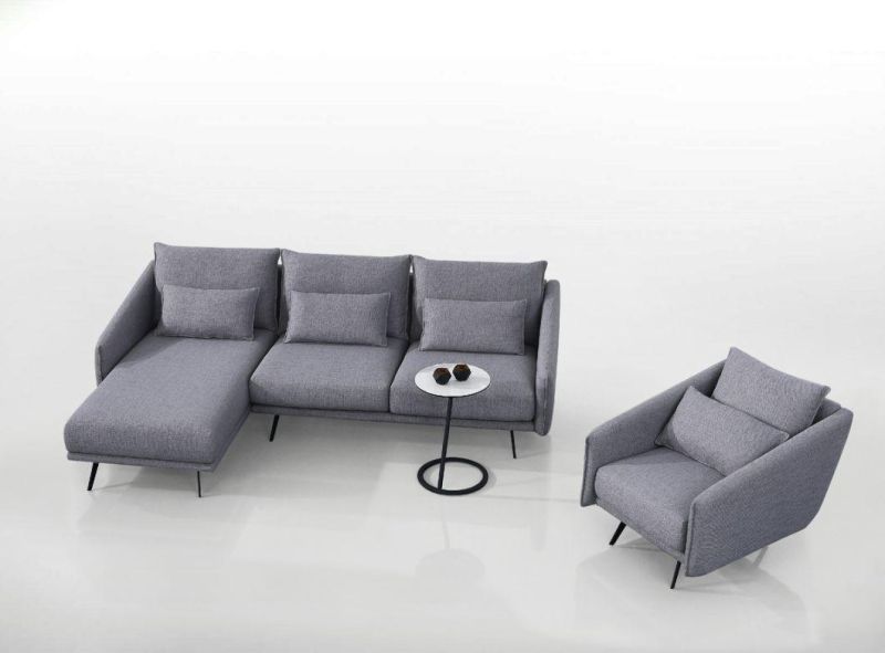 Chinese Furniture Livingroom Furniture Fabric Sofa Single Sofa for Villa GS9022