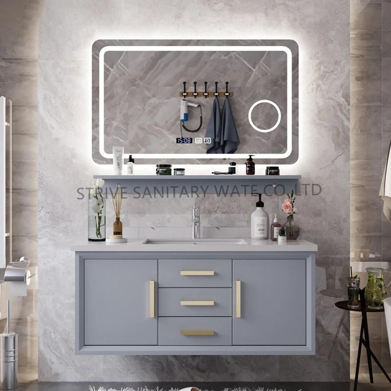 Modern Luxury Rock Plate Wholesale Bathroom Furniture Vanity