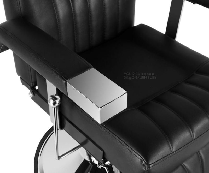 Reclining Hydraulic Pump Cadeira De Barbeiro Silla De Peluquero Modern Barber Chair