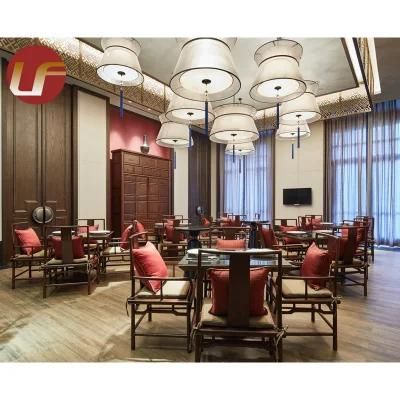 Custom Made Simple Dining Table and Chairs Hotel Restaurant Furniture