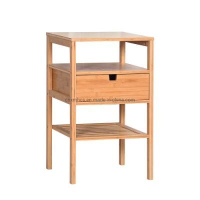 Bedroom Furniture Wooden Bedside Table Nightstand with Drawer Beside Table