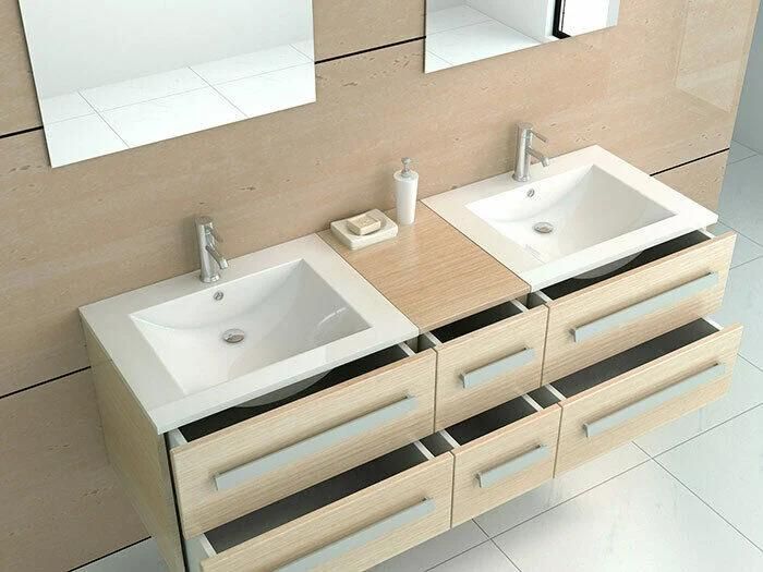 Special Model Bathroom Furniture Washbasin Light Wood Washbasin Bathroom Equipment