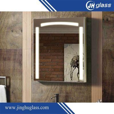 5mm Home Hotel Lighted Wall Mounted Bathroom Illuminated Antifog LED Mirror with CE&UL Certificate